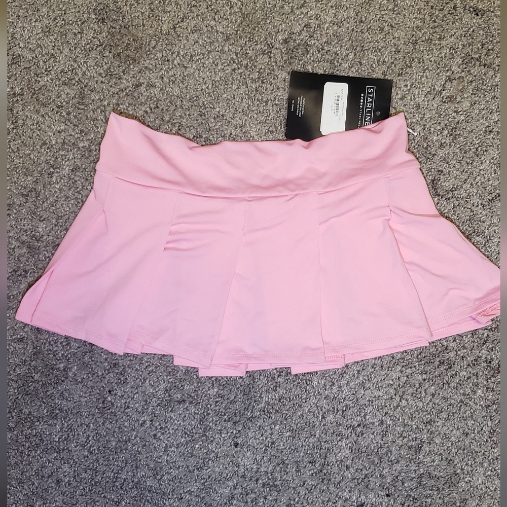 Women’s Pink Mini Skirt - Stretch Fit